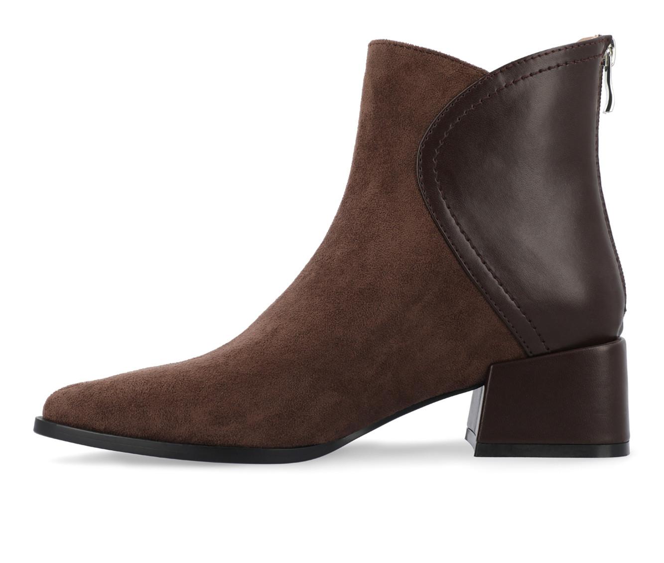 Women's Journee Collection Consuello Block Heel Booties