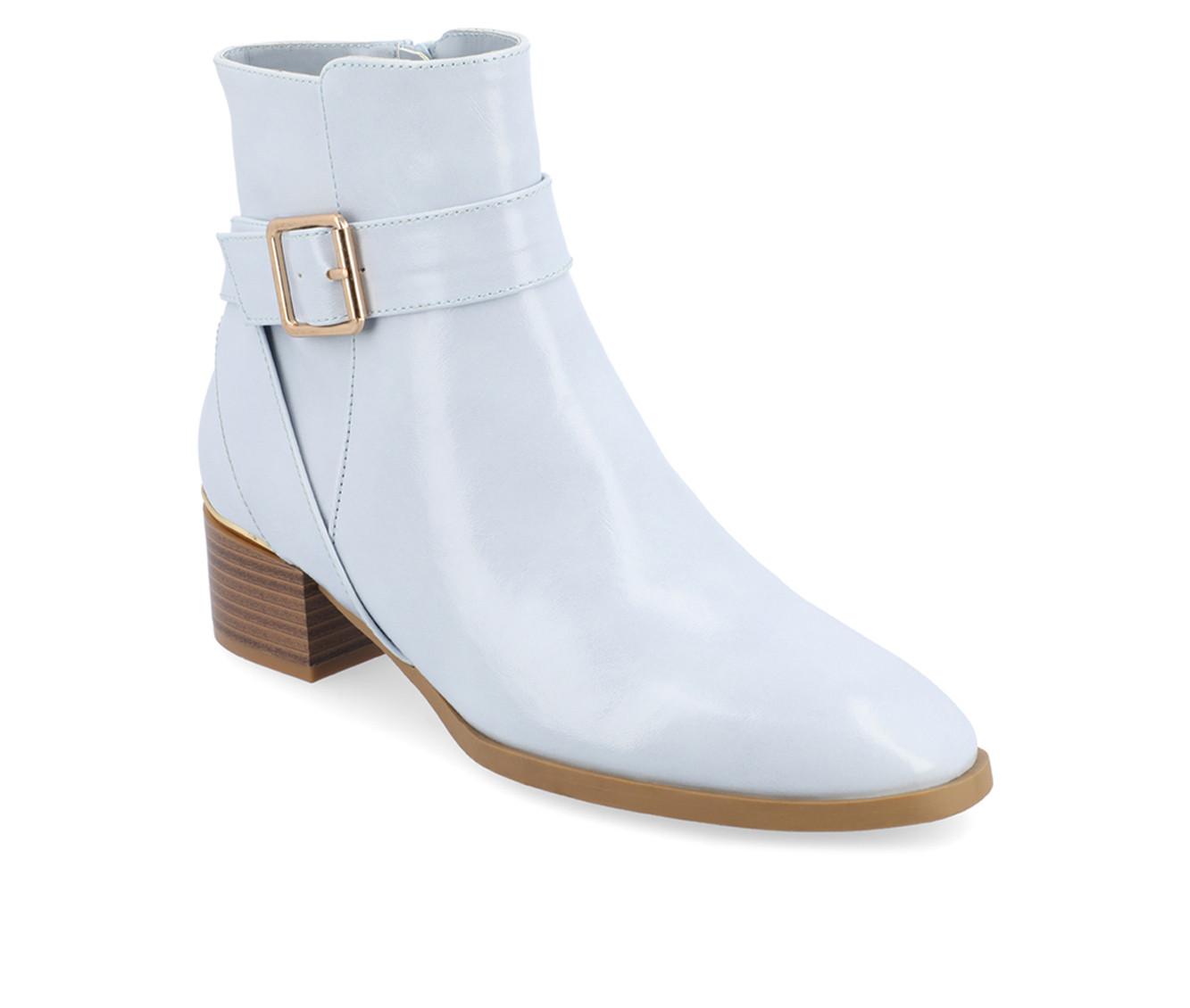 Women's Journee Collection Elley Block Heel Booties