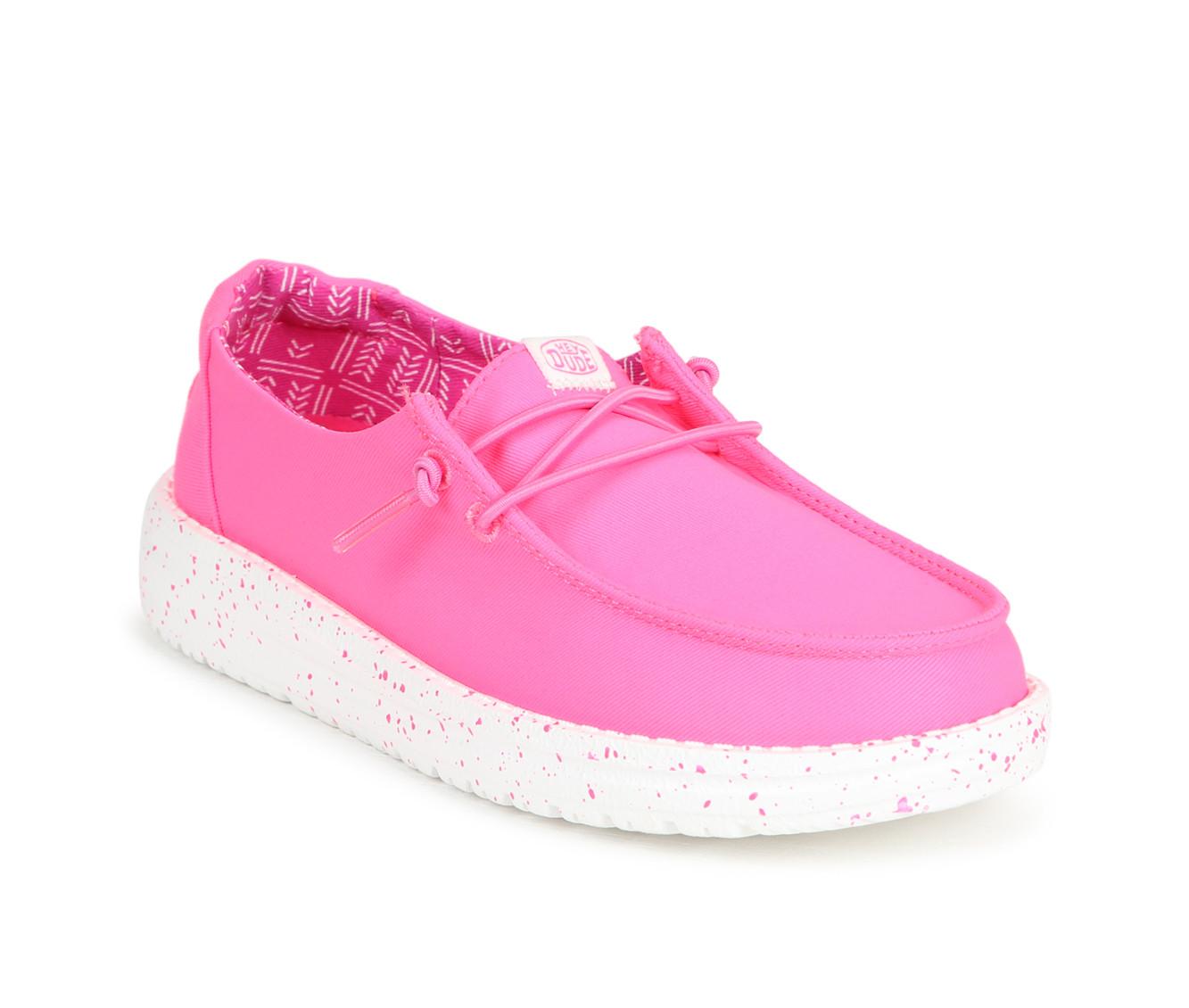 Girls' HEYDUDE Little Kid & Big Kid Wendy Canvas Casual Shoes