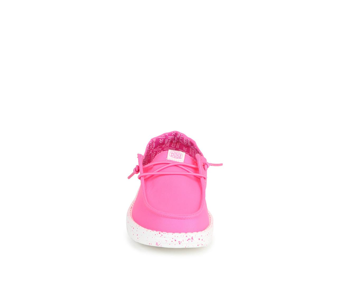 Girls' HEYDUDE Little Kid & Big Kid Wendy Canvas Casual Shoes