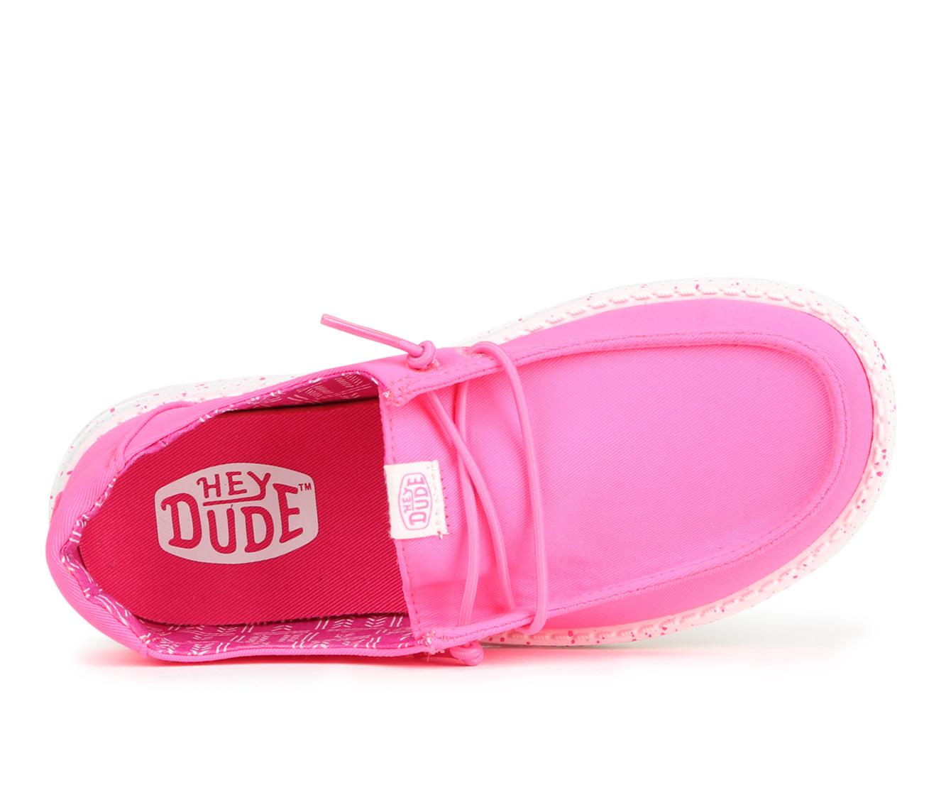 Girls' HEYDUDE Little Kid & Big Kid Wendy Canvas Casual Shoes