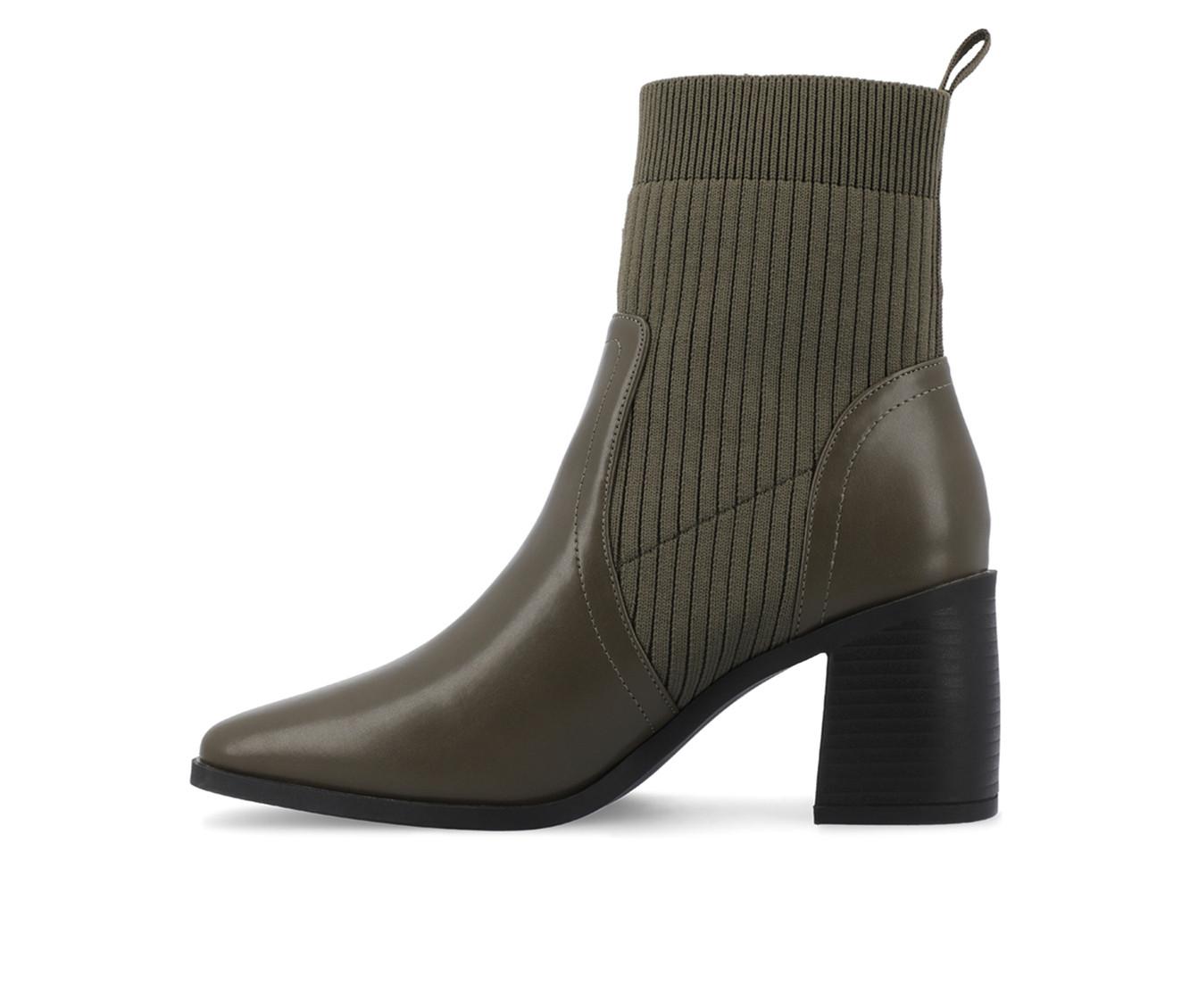 Women's Journee Collection Harlowe Block Heel Booties