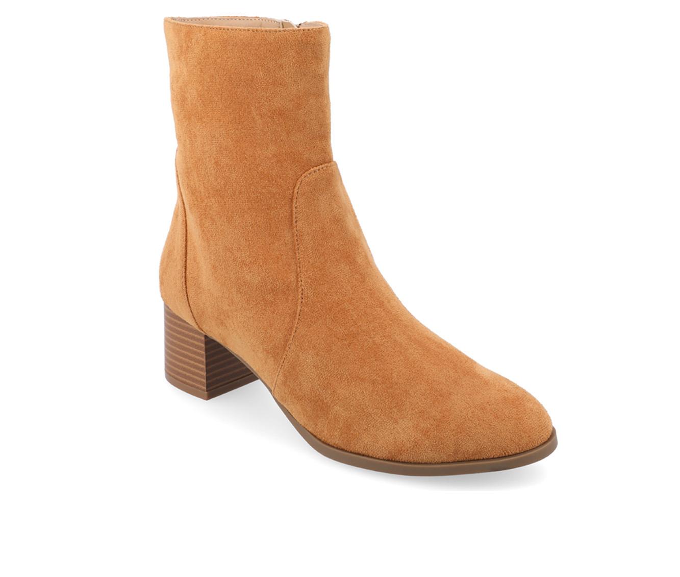 Women's Journee Collection Hayven Block Heel Booties