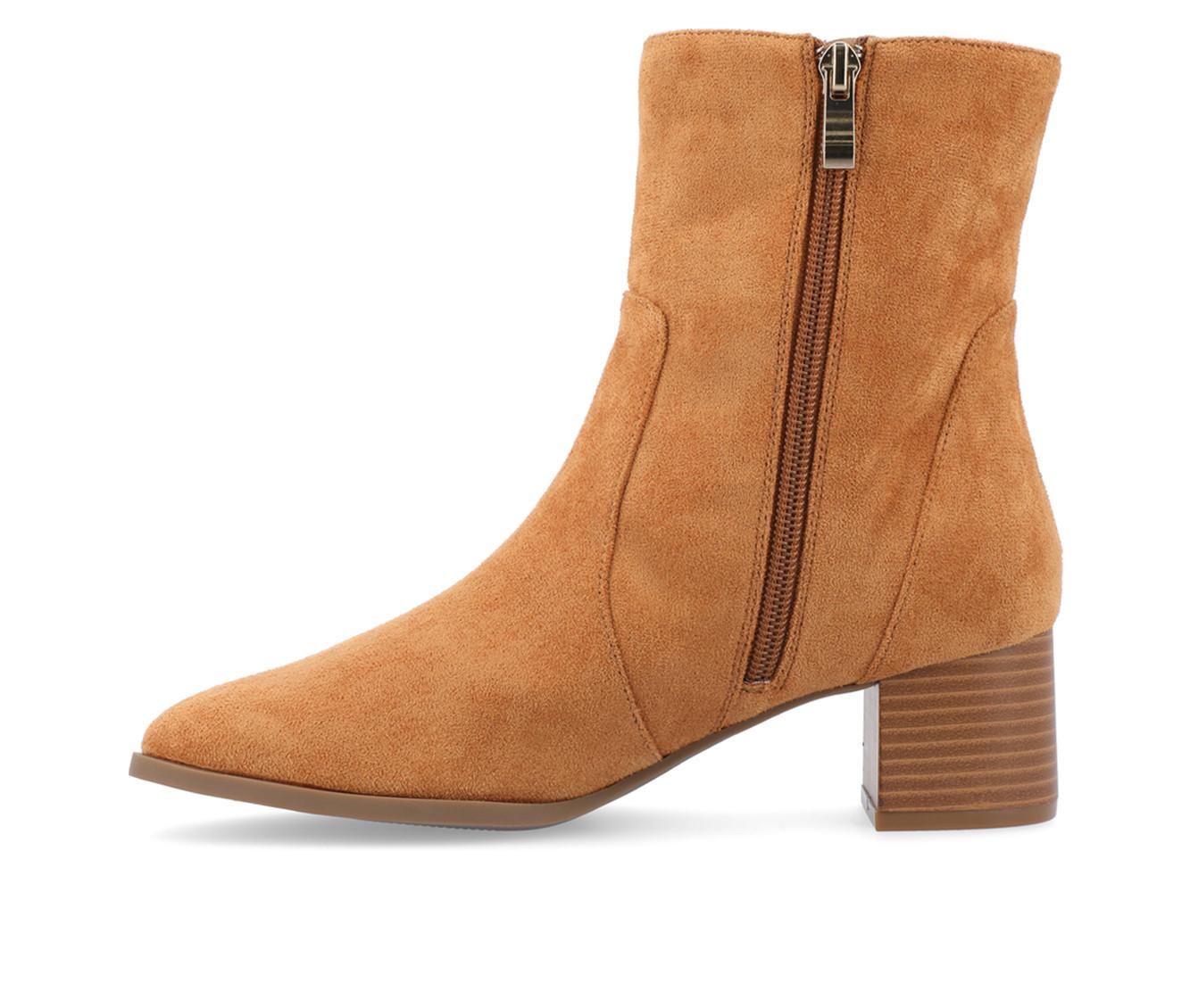 Women's Journee Collection Hayven Block Heel Booties