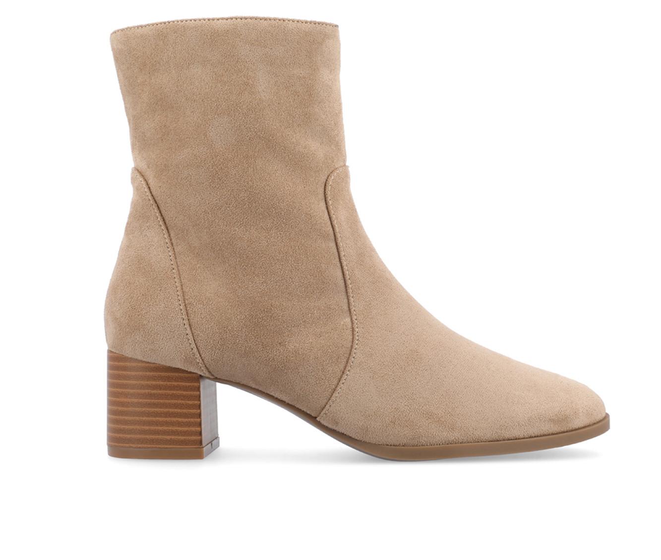 Women's Journee Collection Hayven Block Heel Booties