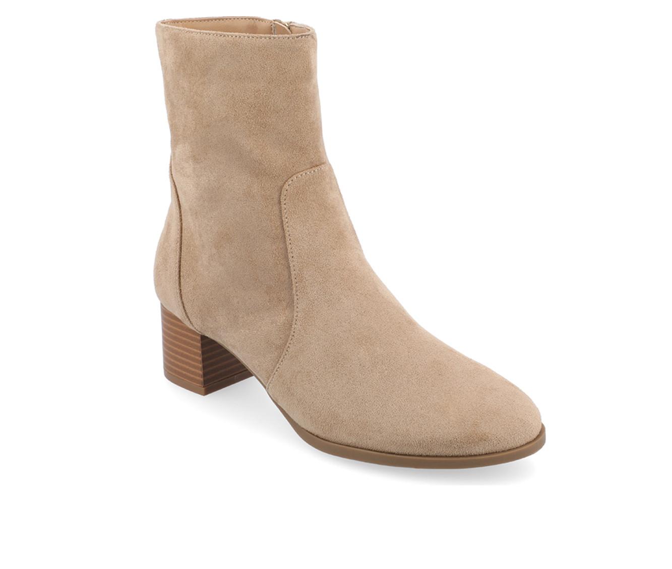 Women's Journee Collection Hayven Block Heel Booties