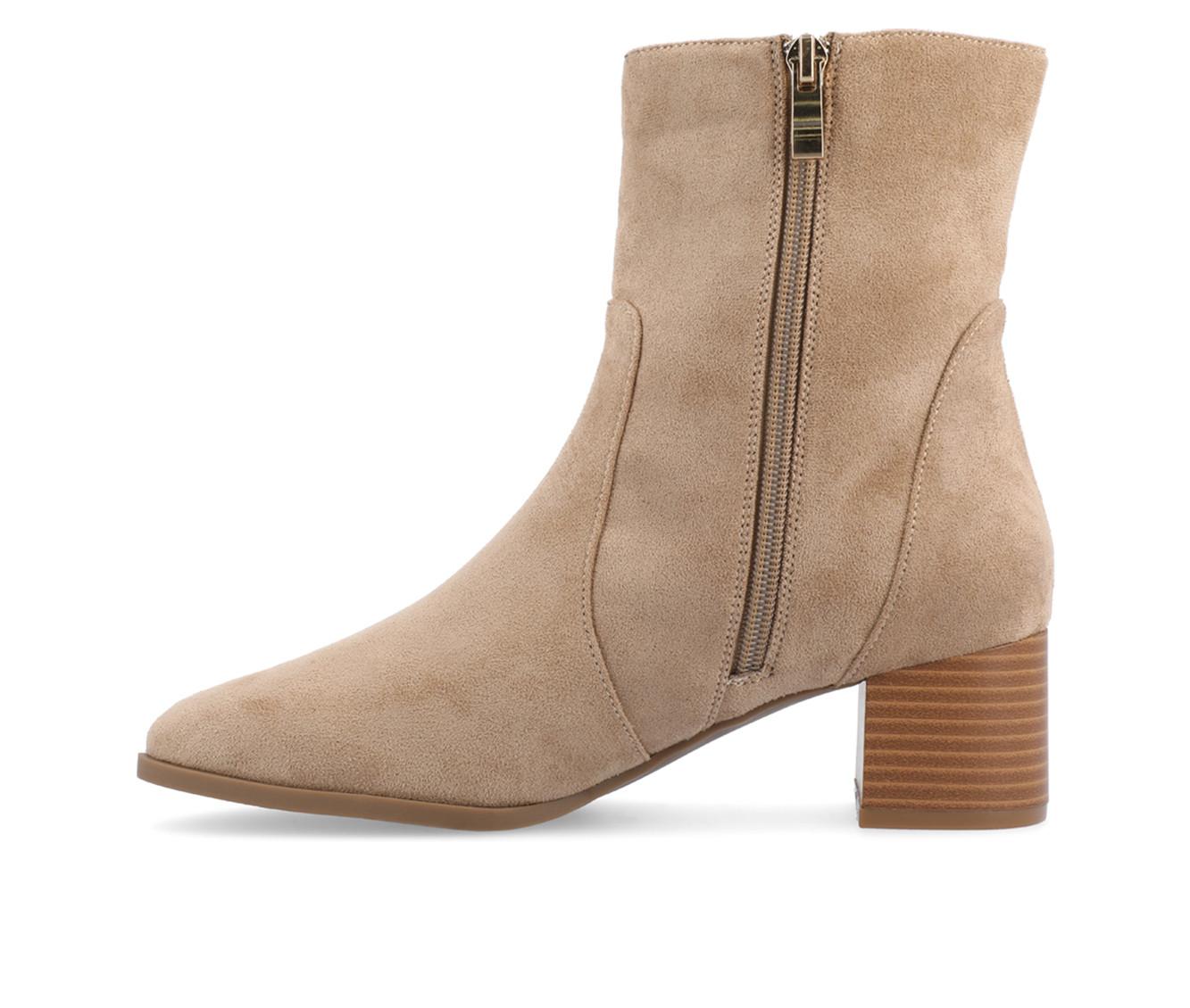 Women's Journee Collection Hayven Block Heel Booties