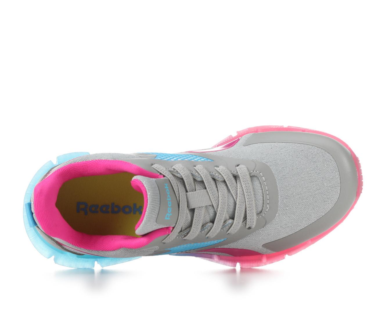 Girls' Reebok Little Kid & Big Kid Zig N' Glow Running Shoes