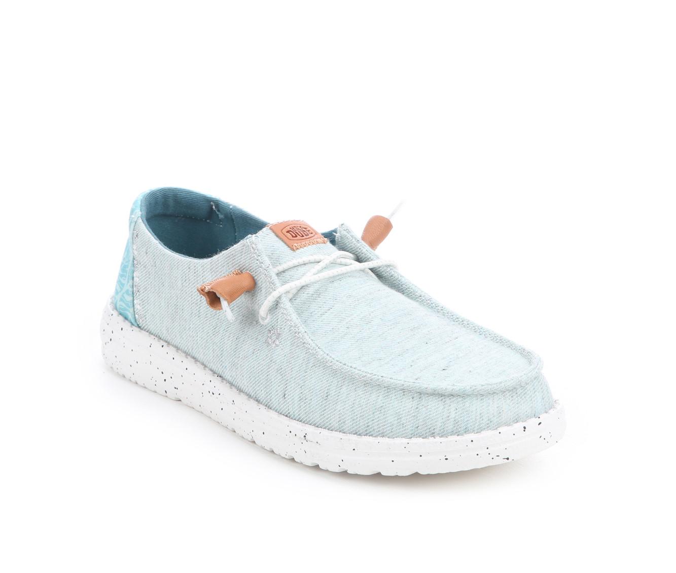 Women's HEYDUDE Wendy Heathered Slub Casual Shoes