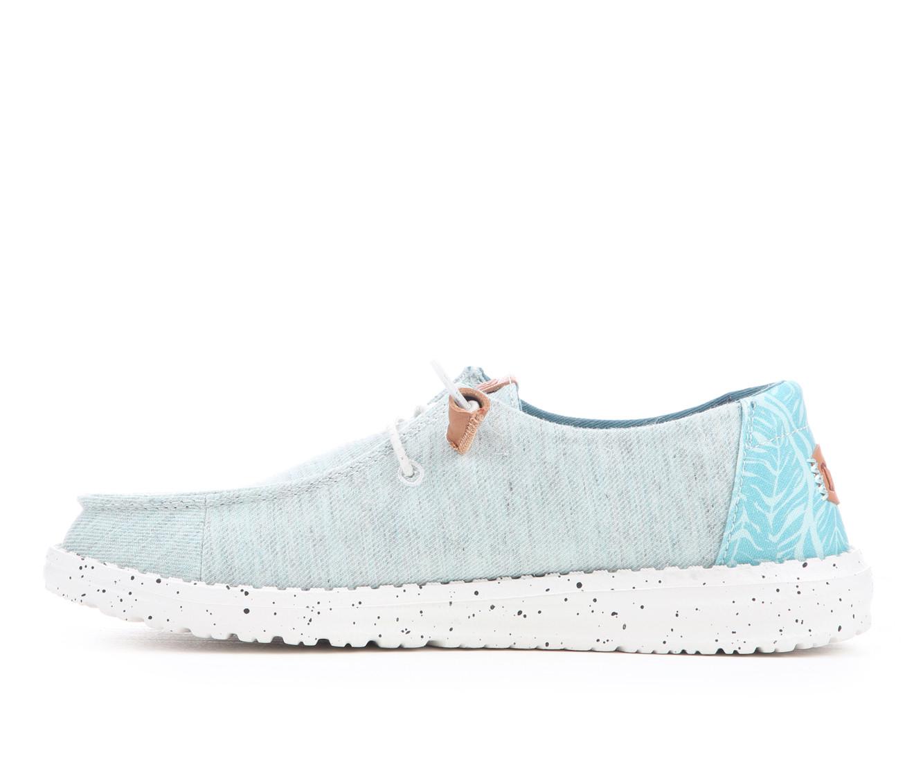 Women's HEYDUDE Wendy Heathered Slub Casual Shoes