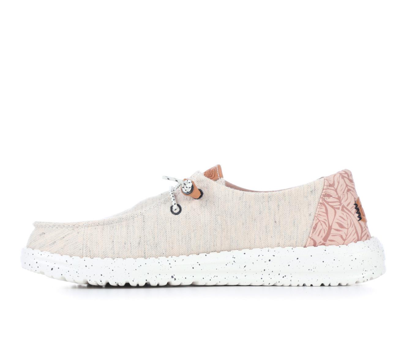 Women's HEYDUDE Wendy Heathered Slub Casual Shoes