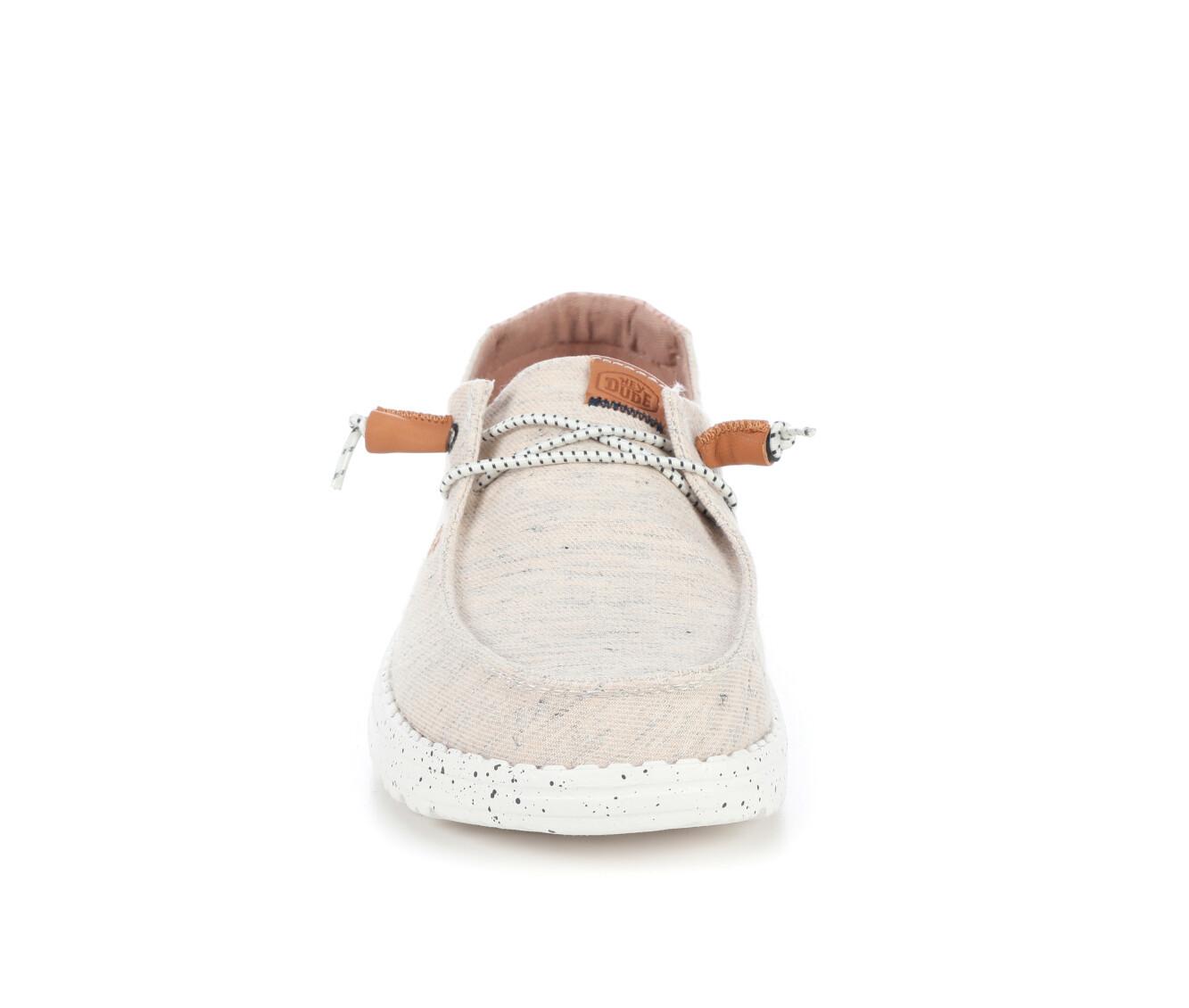 Women's HEYDUDE Wendy Heathered Slub Casual Shoes