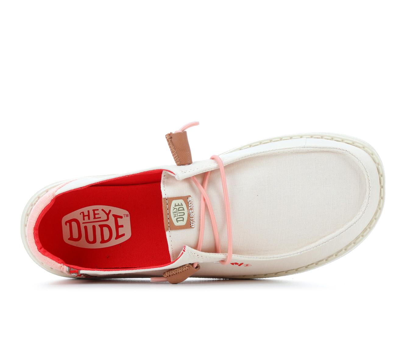 Women's HEYDUDE Wendy Chambray Boho Casual Shoes