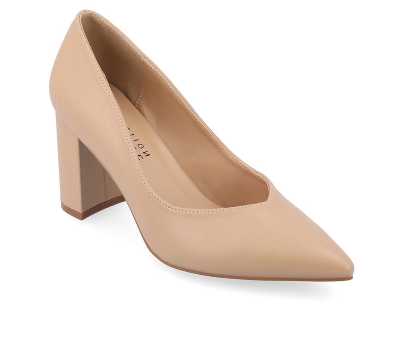 Women's Journee Collection Simonne Block Heel Pumps