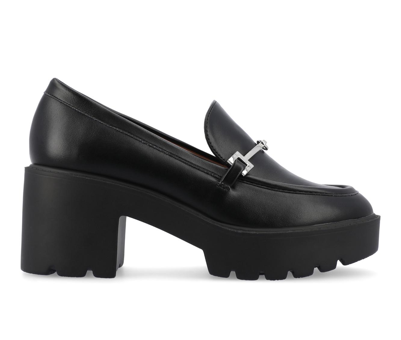 Women's Journee Collection Keeziah Chunky Heeled Loafers