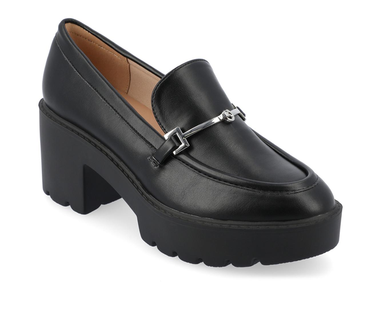 Women's Journee Collection Keeziah Chunky Heeled Loafers