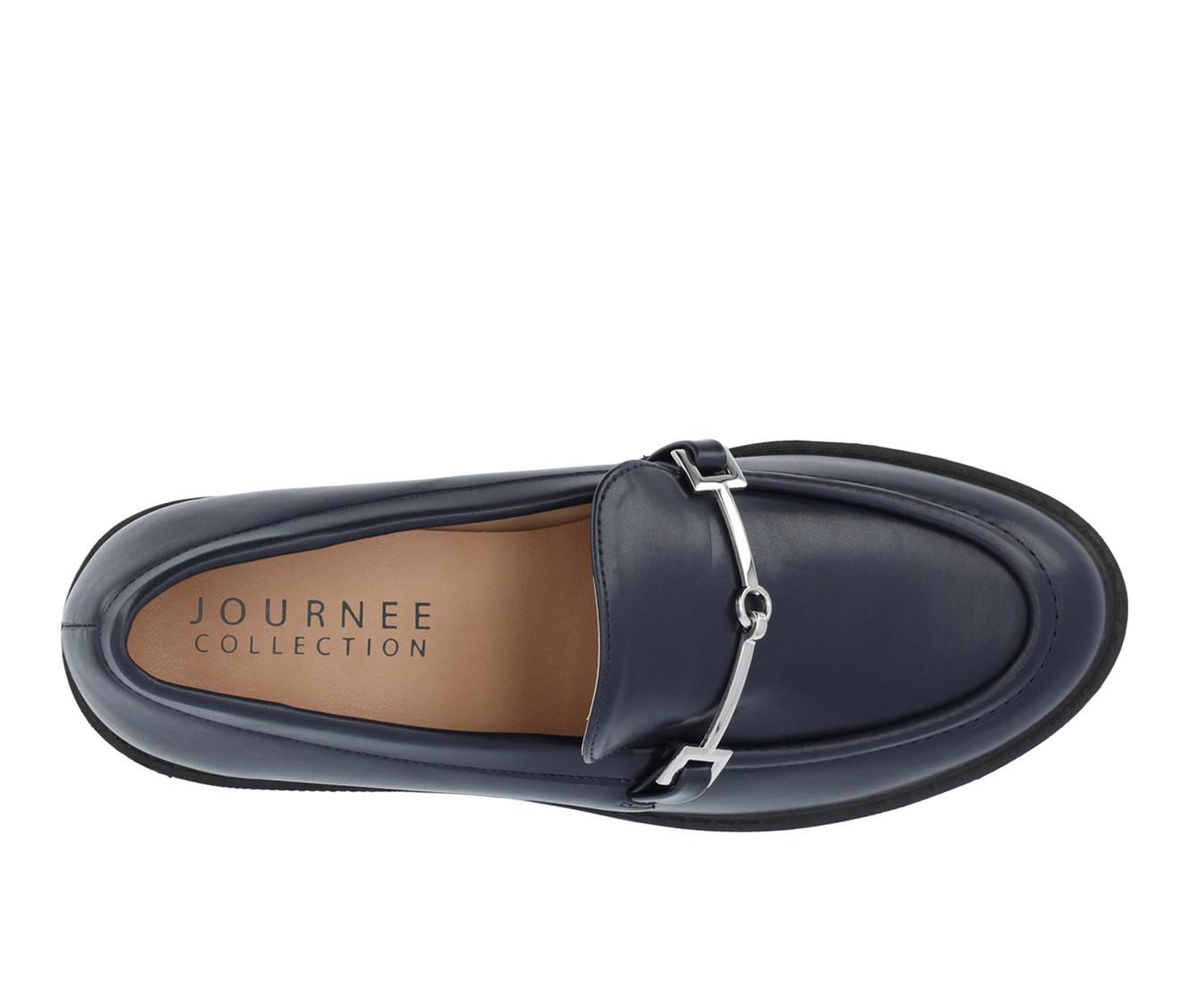 Women's Journee Collection Keeziah Chunky Heeled Loafers