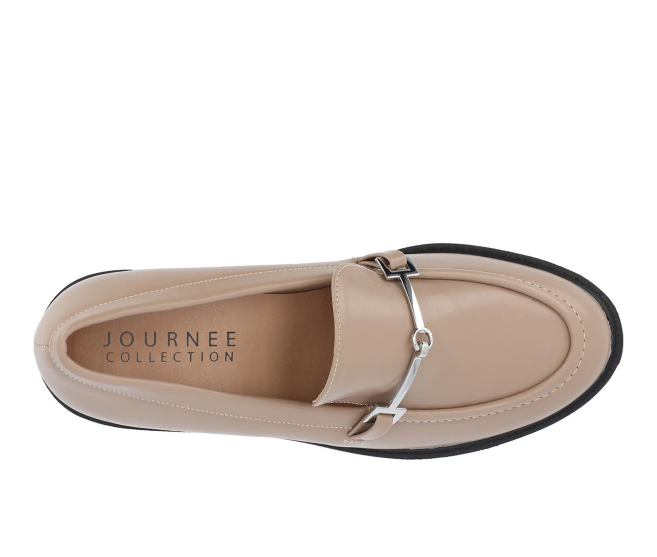 Women's Journee Collection Keeziah Chunky Heeled Loafers