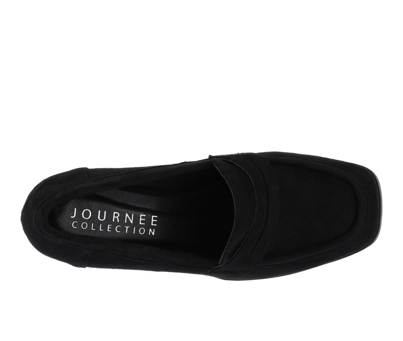 Women's Journee Collection Malleah Block Heel Loafers