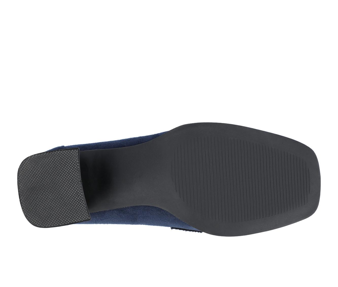 Women's Journee Collection Malleah Block Heel Loafers