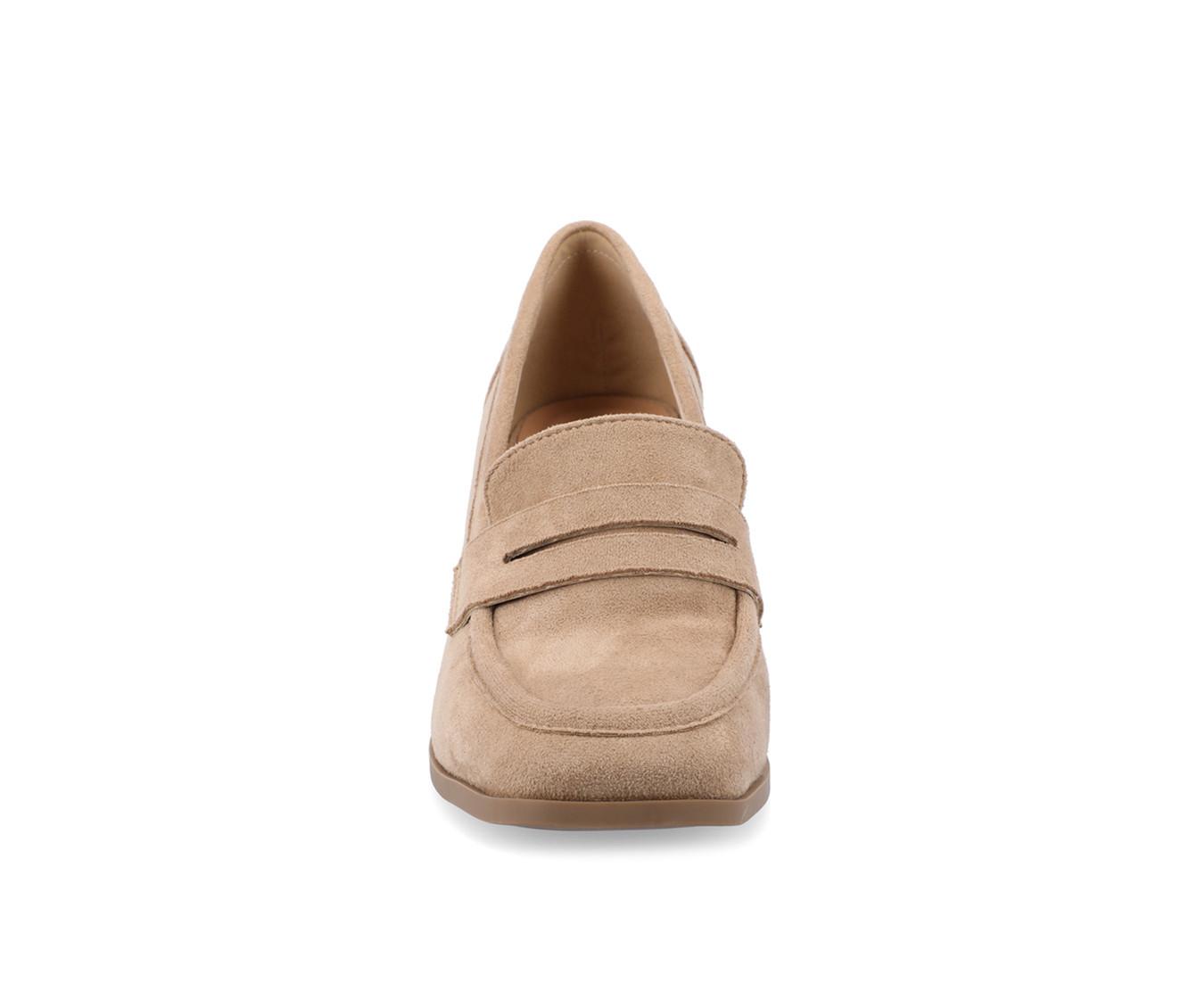 Women's Journee Collection Malleah Block Heel Loafers