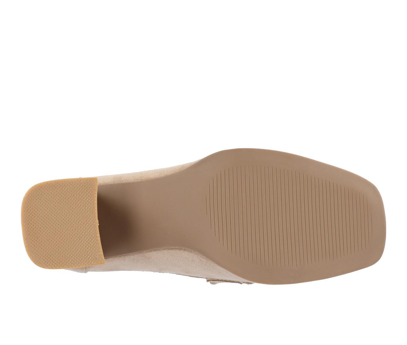 Women's Journee Collection Malleah Block Heel Loafers