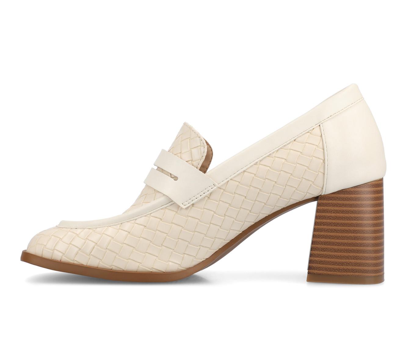 Women's Journee Collection Malleah Block Heel Loafers