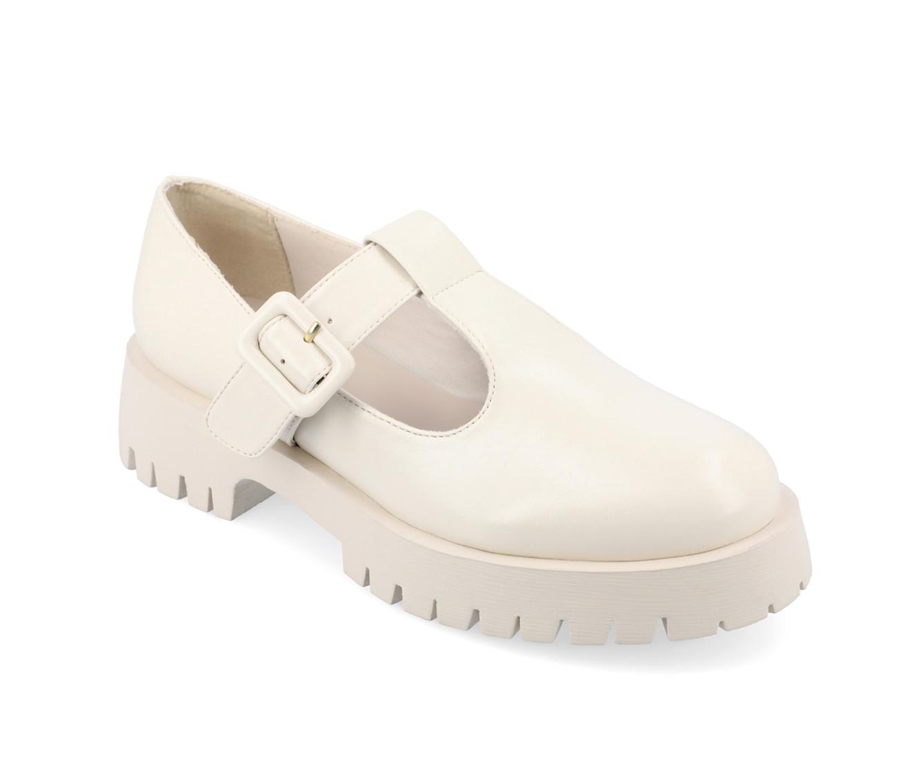 Women's Journee Collection Suvi Chunky T-Strap Mary Janes