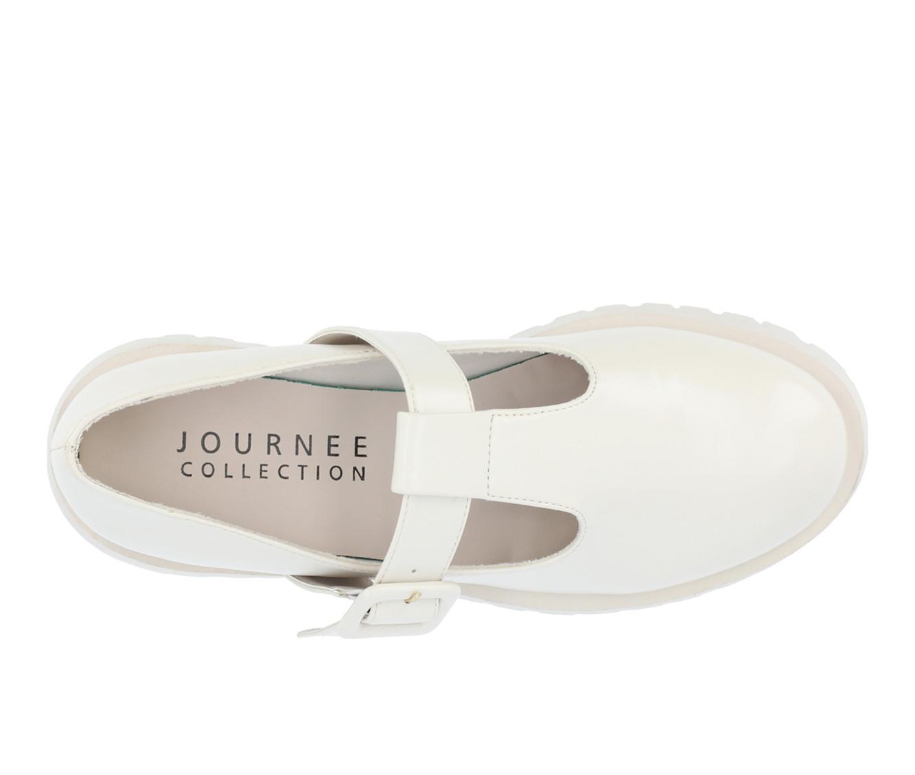 Women's Journee Collection Suvi Chunky T-Strap Mary Janes