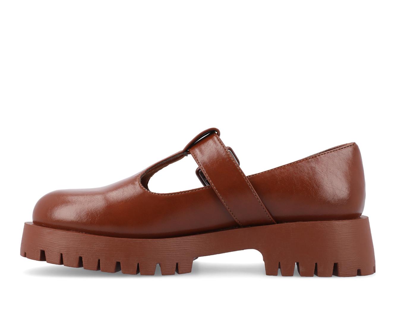 Women's Journee Collection Suvi Chunky T-Strap Mary Janes