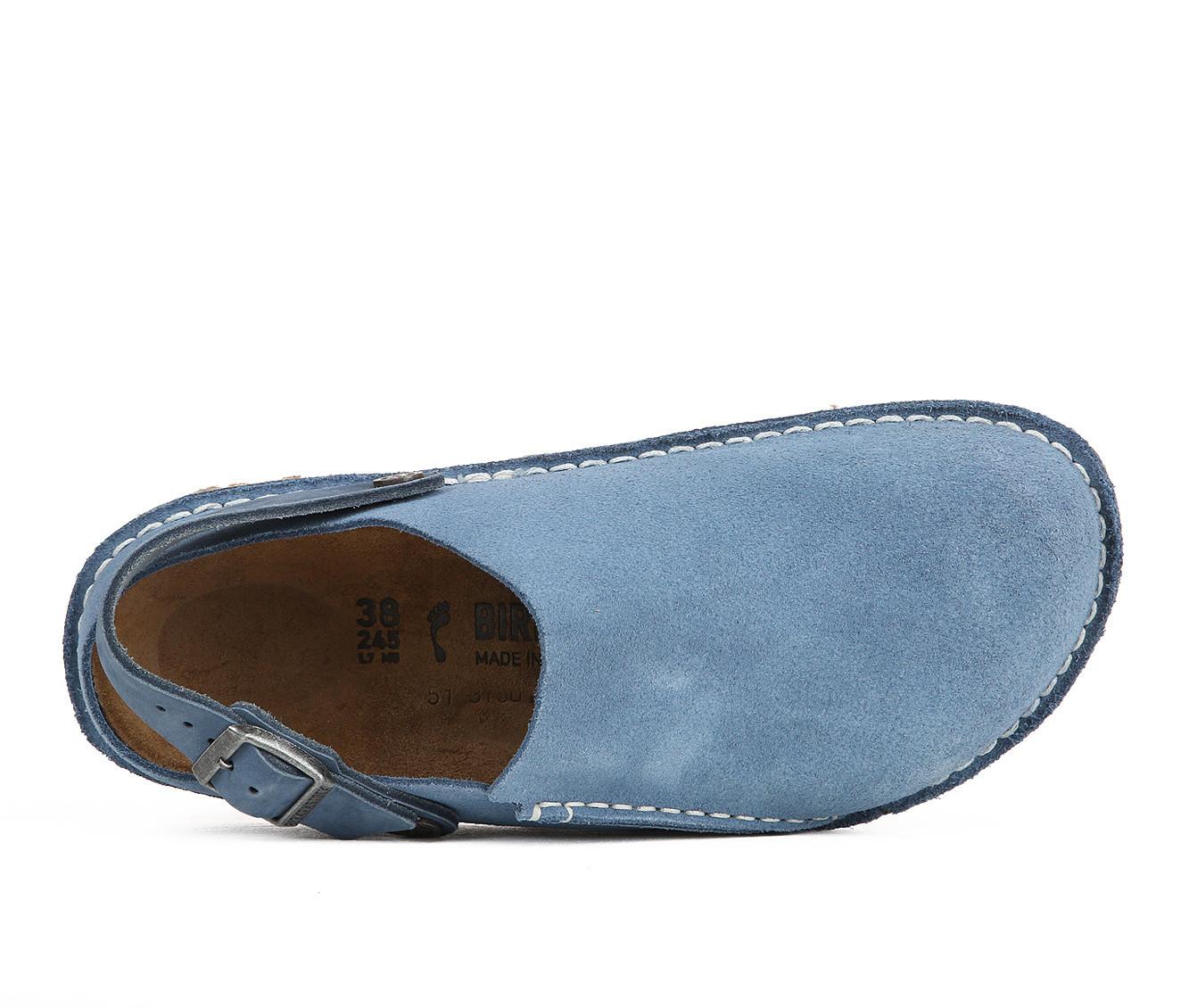 Women's Birkenstock Lutry 365 Suede Clogs