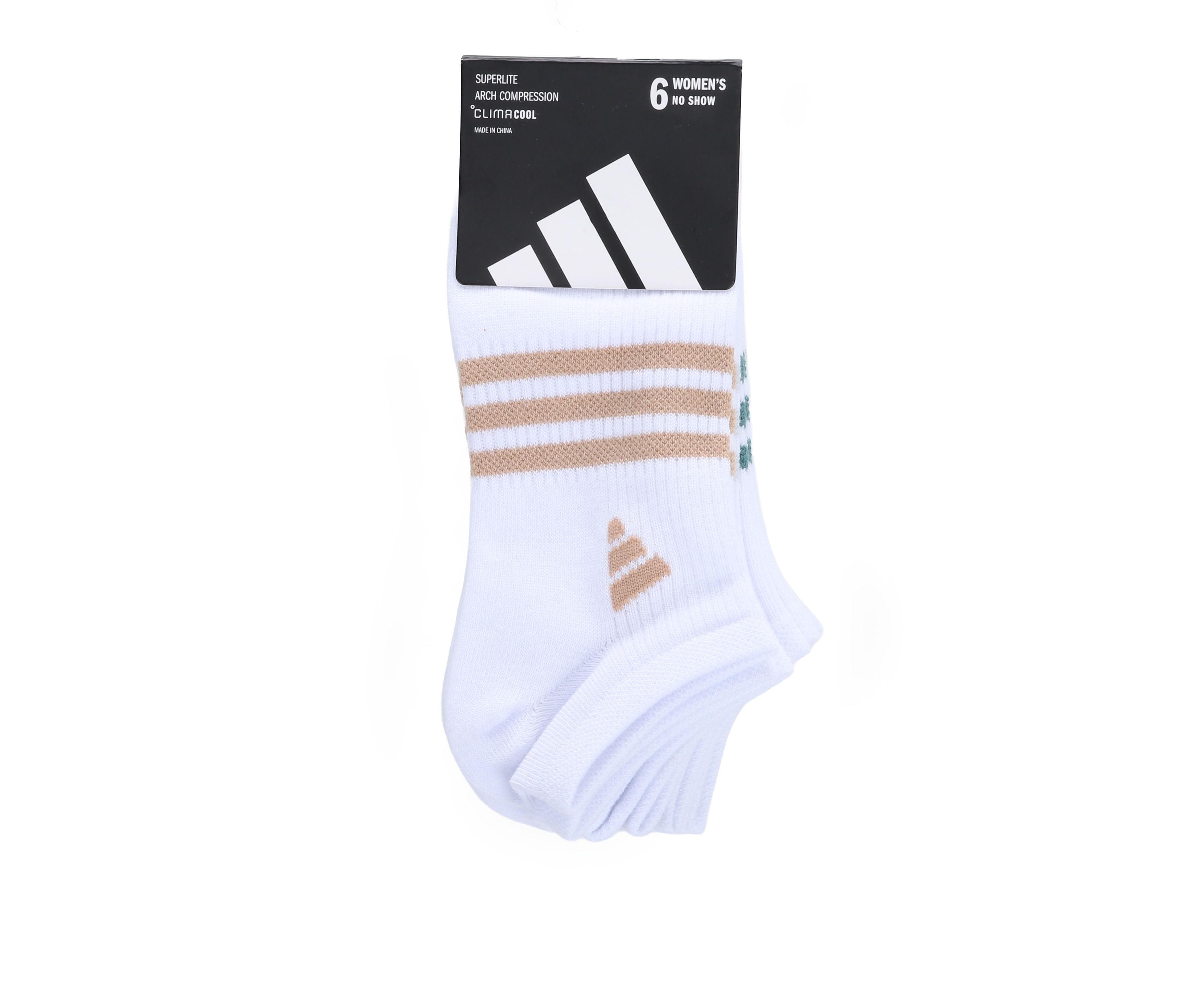 Adidas Women's 6 Pair Superlite No Show Socks - thumbnail 8