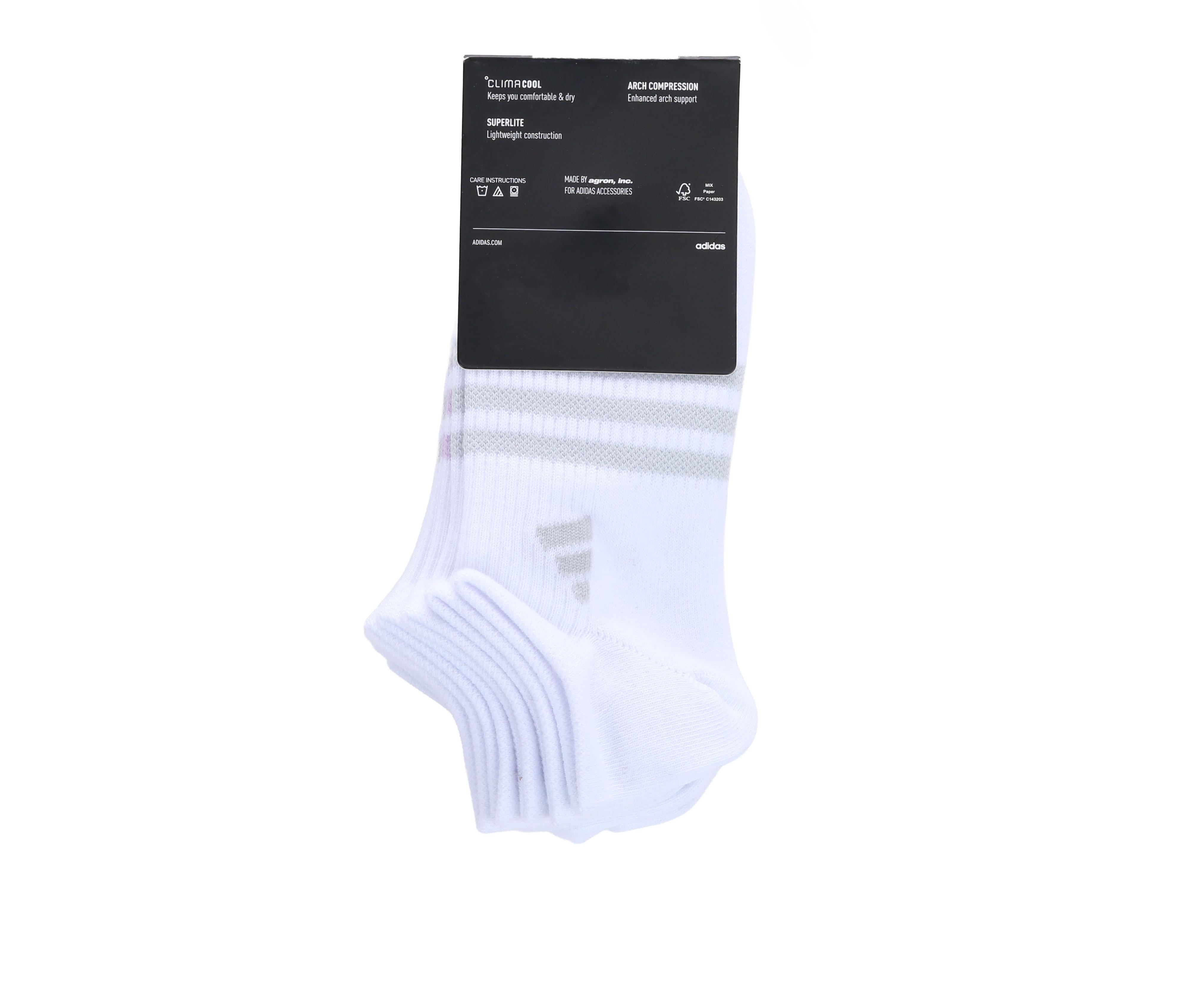 Adidas Women's 6 Pair Superlite No Show Socks - thumbnail 9