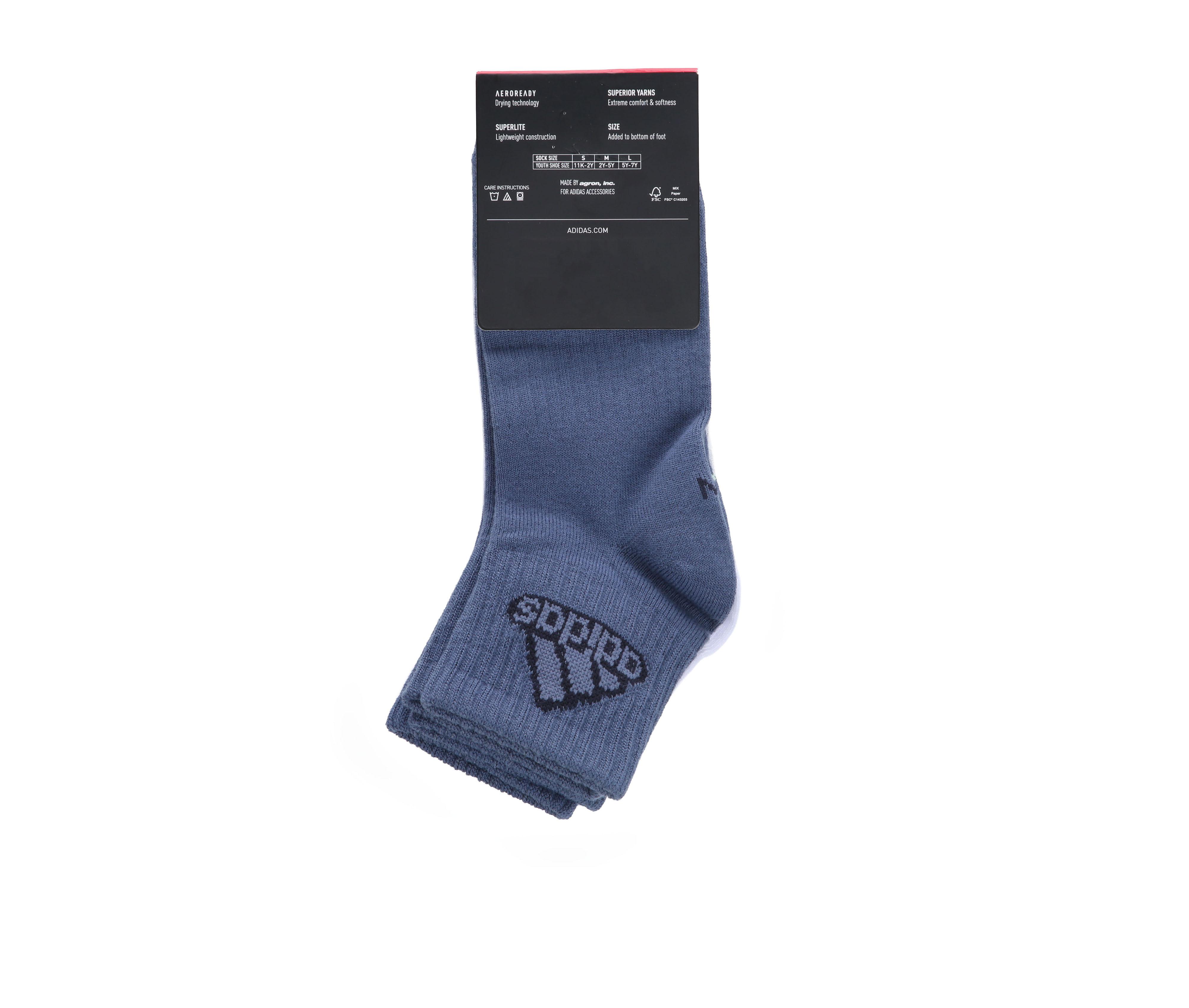 Adidas 6 Pack Superlite Quarter Socks