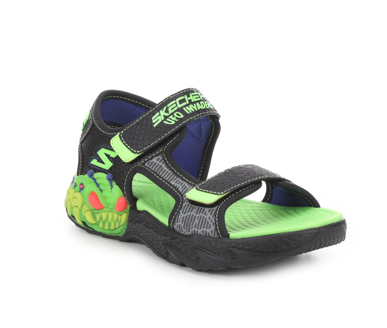 Boys' Skechers Little Kid & Big Kid Creature Spalsh Light-up Sandals