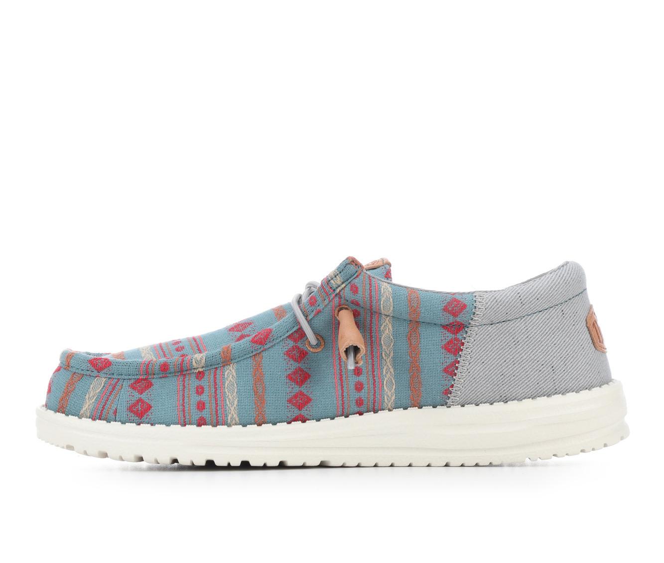 Men's HEYDUDE Wally Funk Vintage Blanket Casual Shoes