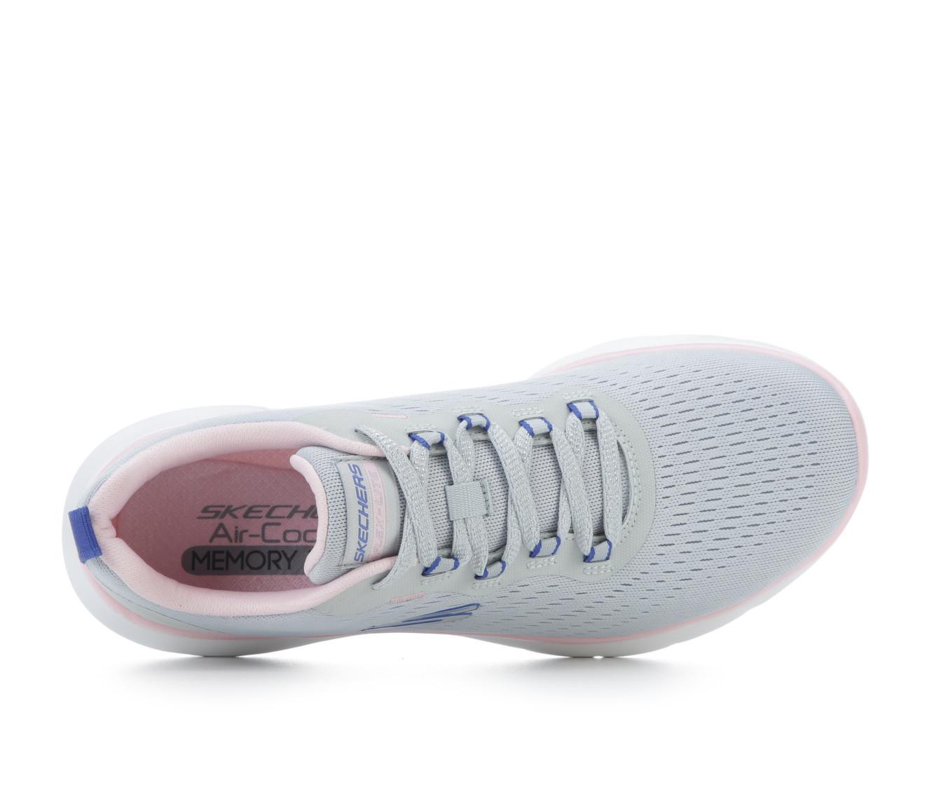 Skechers Flex Appeal 5.0 Grey Pink White Women Running Shoes