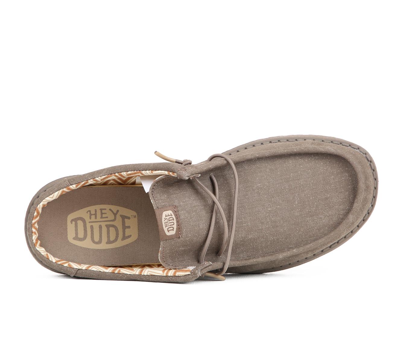 Men's HEYDUDE Wally Slip Canvas Casual Shoes