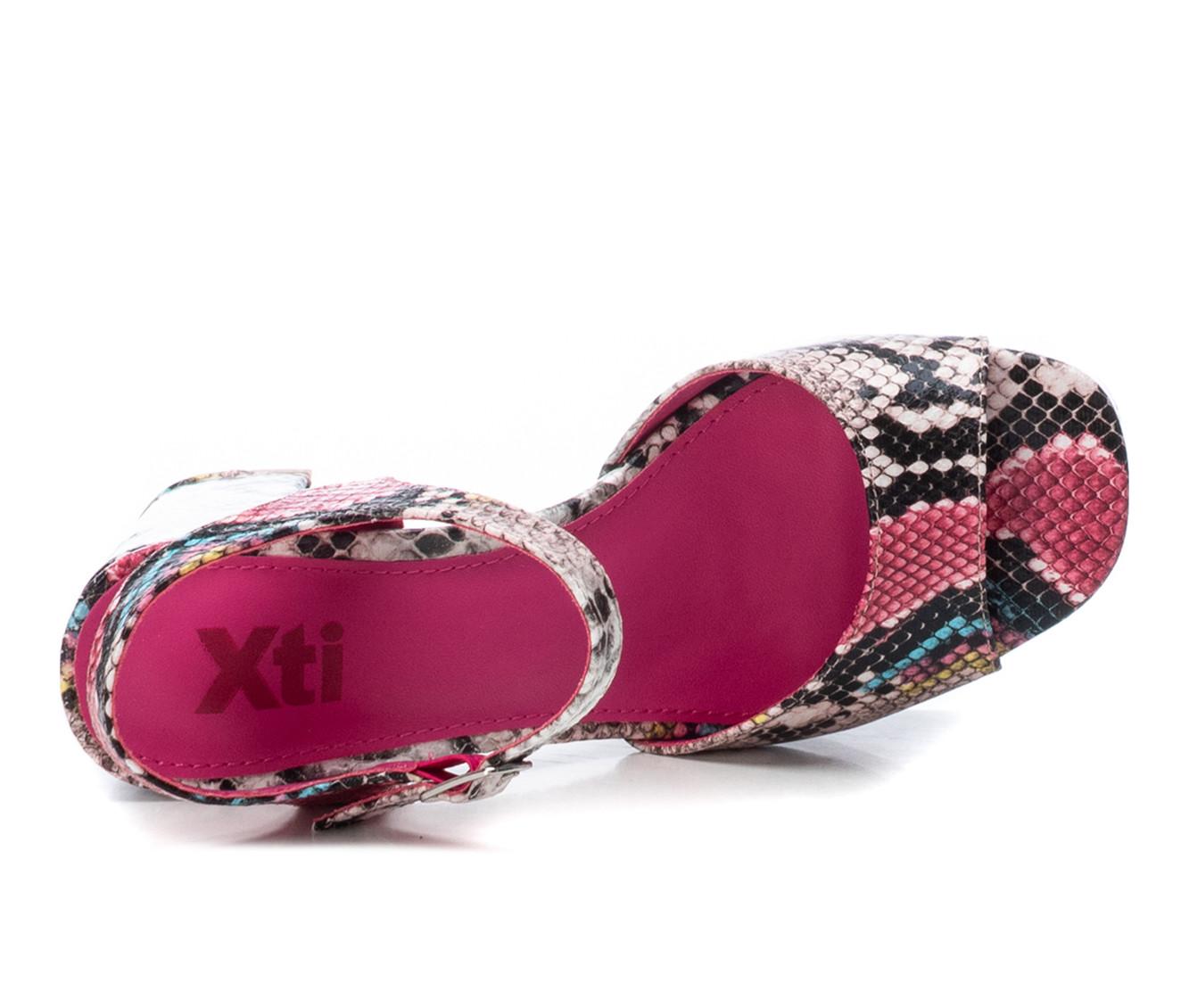 Women's Xti Sanke Platform Block Heel Sandals