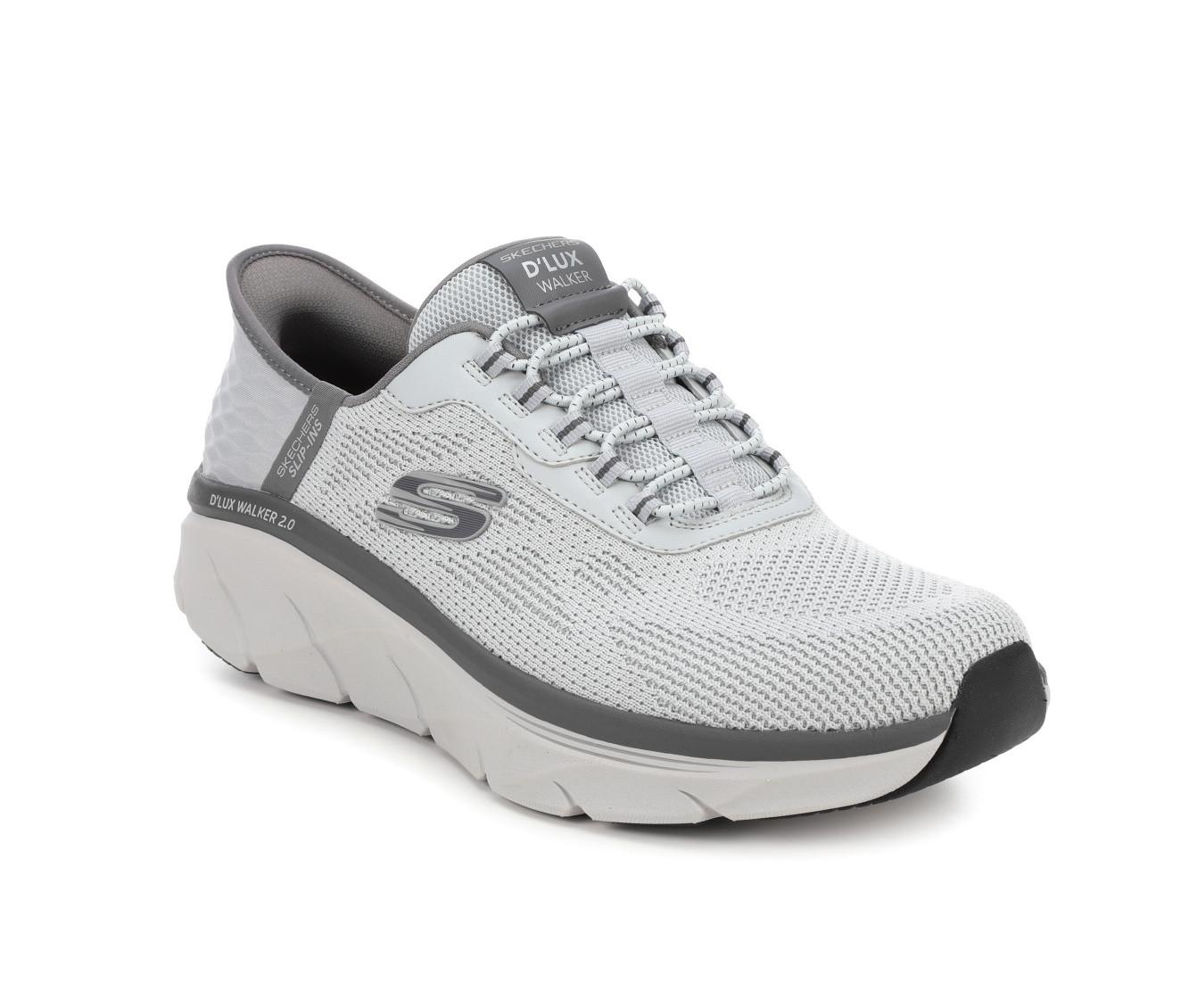 Men's Skechers 232446 D'Lux Walker 2.0 Slip-In Rezinate Walking Shoes