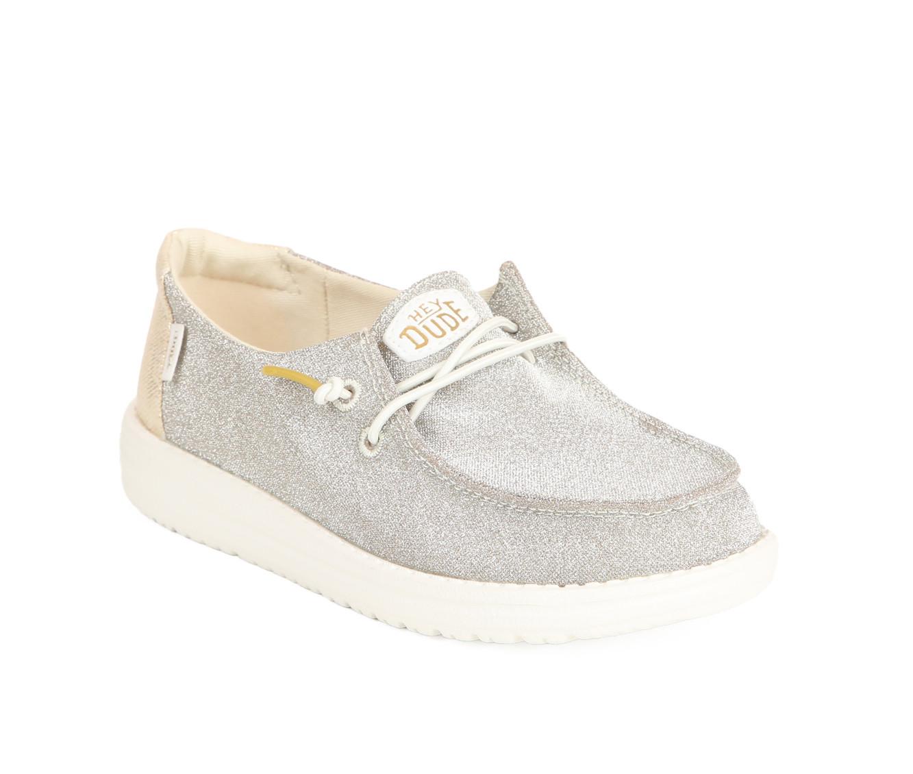 Kids' HEYDUDE LittleKid & BigKid Wendy Youth Metallic Casual Shoes