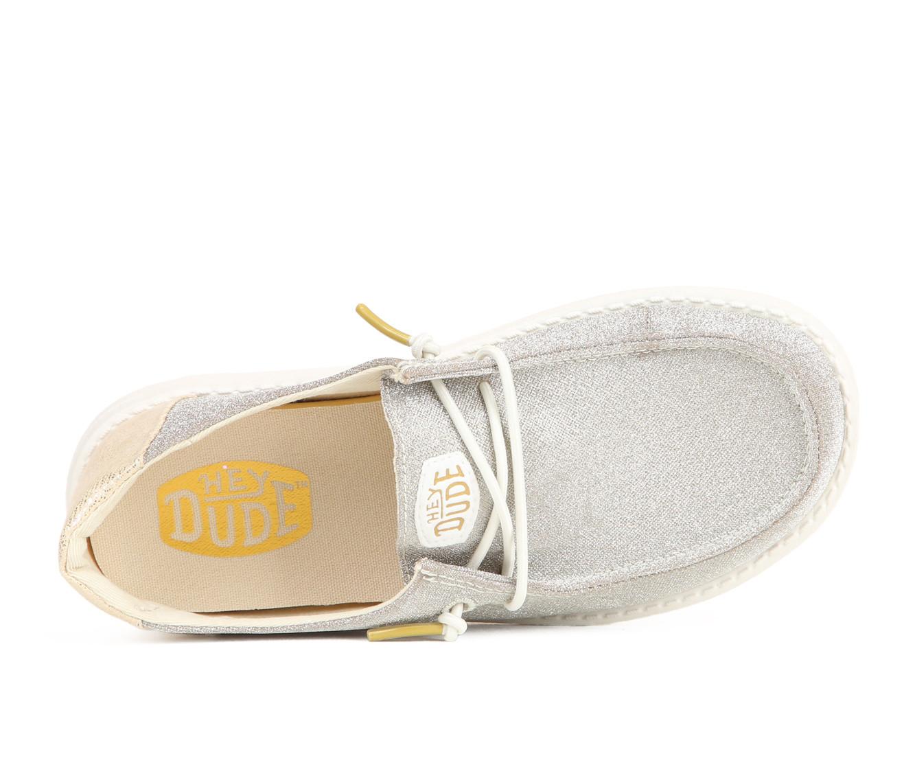 Kids' HEYDUDE LittleKid & BigKid Wendy Youth Metallic Casual Shoes