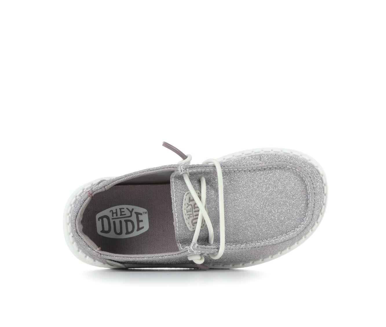 Kids' HEYDUDE Toddler Wendy Metallic Casual Shoes