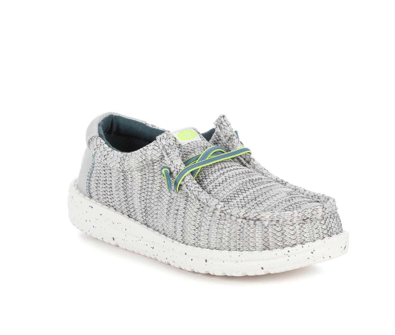 Kids' HEYDUDE Little Kid & Big Kid Wally Youth Heathered Mesh Casual Shoes