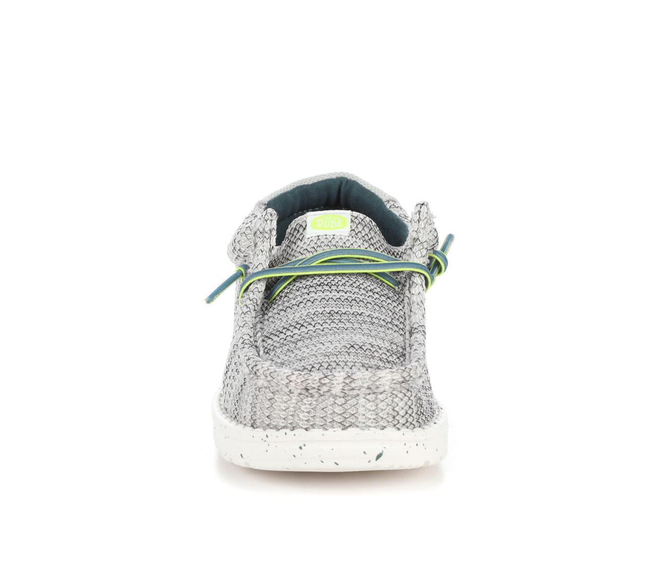 Kids' HEYDUDE Little Kid & Big Kid Wally Youth Heathered Mesh Casual Shoes