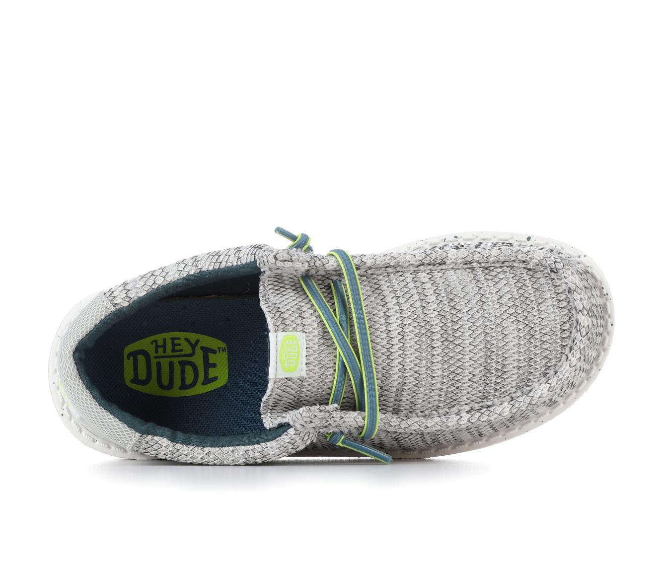 Kids' HEYDUDE Little Kid & Big Kid Wally Youth Heathered Mesh Casual Shoes