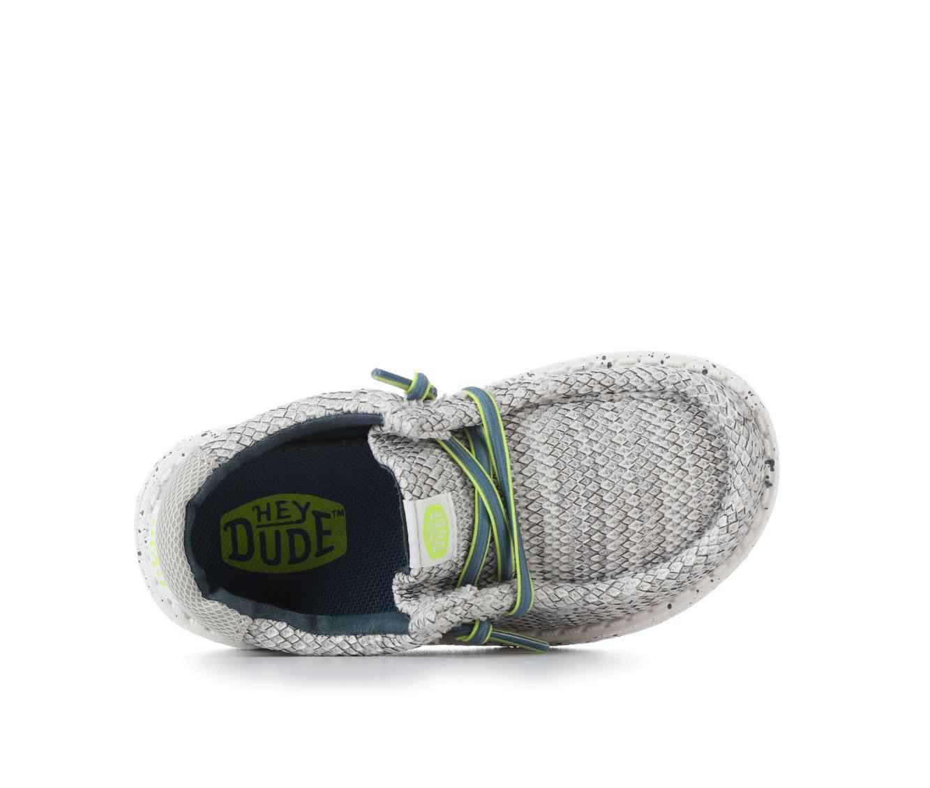 Kids' HEYDUDE Toddler Wally Heathered Mesh Casual Shoes