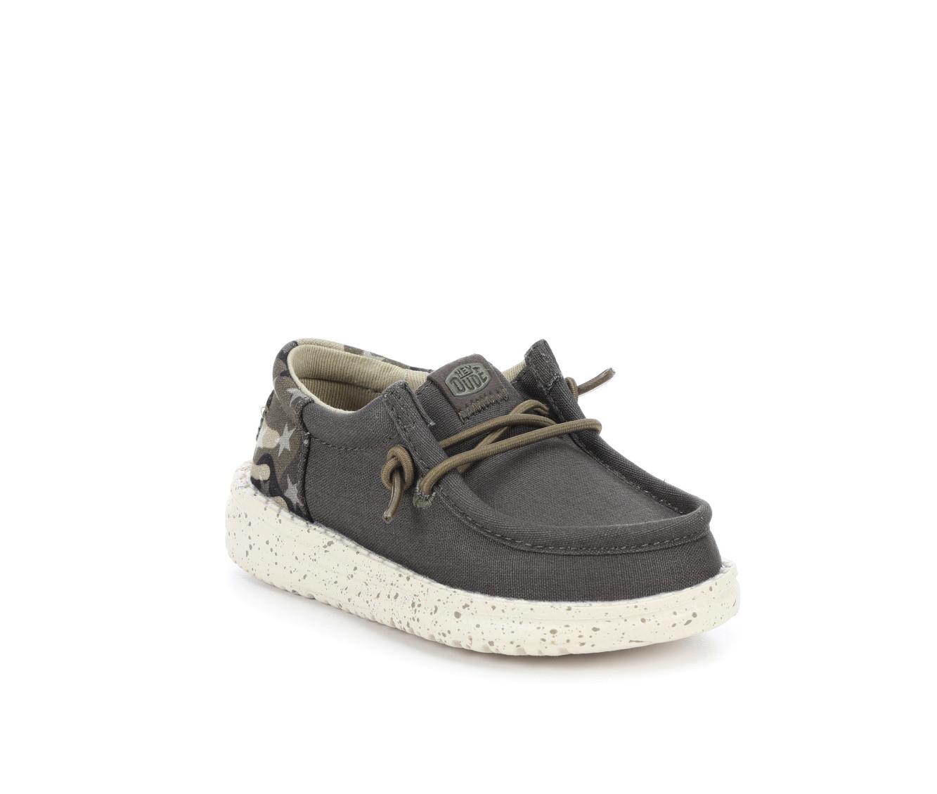 Boys' HEYDUDE Toddler Wally Funk Americana Casual Shoes