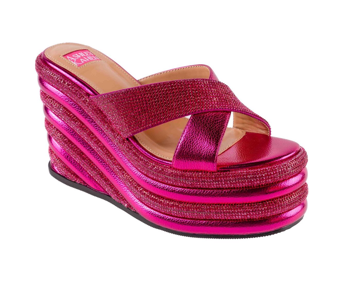 Women's Ashley Kahen Carnival Platform Wedge Sandals