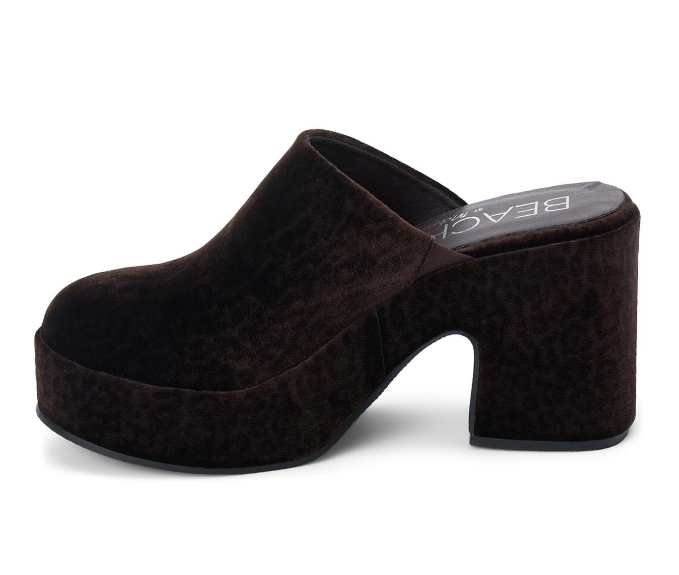 Women's Beach by Matisse Jayde Platform Heeled Clogs